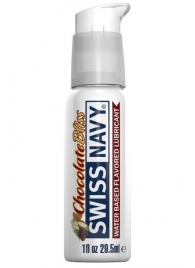 Лубрикант с ароматом шоколада Swiss Navy Chocolate Bliss Lube - 29,5 мл. - Swiss navy - купить с доставкой в Перми