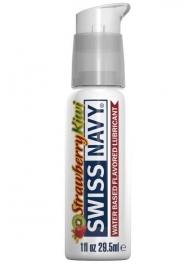 Лубрикант Swiss Navy Strawberry Kiwi Lube с ароматом клубники и киви - 29,5 мл. - Swiss navy - купить с доставкой в Перми