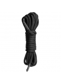 Черная веревка для бондажа Easytoys Bondage Rope - 5 м. - Easy toys - купить с доставкой в Перми