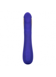 Фиолетовый вибратор с электростимуляцией Intimate E-Stimulator Petite Wand - 18,5 см. - California Exotic Novelties - купить с доставкой в Перми