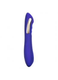 Фиолетовый вибратор с электростимуляцией Intimate E-Stimulator Petite Wand - 18,5 см. - California Exotic Novelties - купить с доставкой в Перми