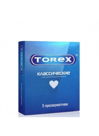 Гладкие презервативы Torex  Классические  - 3 шт. - Torex - купить с доставкой в Перми