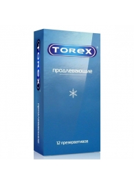 Презервативы Torex  Продлевающие  с пролонгирующим эффектом - 12 шт. - Torex - купить с доставкой в Перми