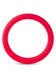 Красное эрекционное кольцо Silicone Go Pro Cock Ring - Blush Novelties - в Перми купить с доставкой