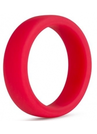 Красное эрекционное кольцо Silicone Go Pro Cock Ring - Blush Novelties - в Перми купить с доставкой