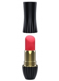 Клиторальный стимулятор-помада LIPSTICK - 9,3 см. - Dream Toys - купить с доставкой в Перми