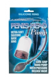 Помпа на головку фаллоса Penis Head Pump - Seven Creations - в Перми купить с доставкой
