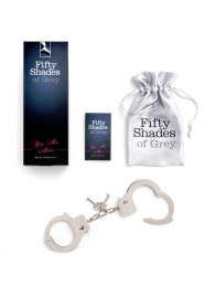 Металлические наручники Metal Handcuffs - Fifty Shades of Grey - купить с доставкой в Перми