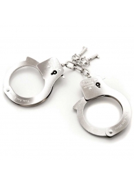 Металлические наручники Metal Handcuffs - Fifty Shades of Grey - купить с доставкой в Перми