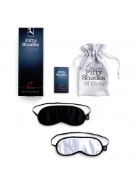 Набор из двух масок на глаза Soft Blindfold Twin Pack - Fifty Shades of Grey - купить с доставкой в Перми