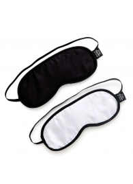 Набор из двух масок на глаза Soft Blindfold Twin Pack - Fifty Shades of Grey - купить с доставкой в Перми