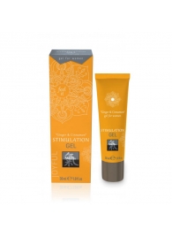 Возбуждающий интимный гель STIMULATION GEL Ginger   Cinnamon - 30 мл. - Shiatsu - купить с доставкой в Перми