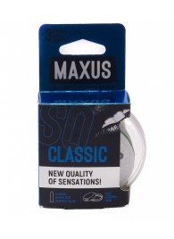 Классические презервативы в пластиковом кейсе MAXUS Classic - 3 шт. - Maxus - купить с доставкой в Перми