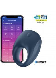 Эрекционное кольцо Satisfyer Strong One с возможностью управления через приложение - Satisfyer - в Перми купить с доставкой