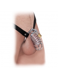 Кольцо верности Extreme Chastity Belt с фиксацией головки - Pipedream - купить с доставкой в Перми