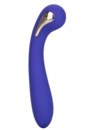 Фиолетовый вибромассажер с электростимуляцией Intimate Estim Petite G Wand - 19 см. - California Exotic Novelties - купить с доставкой в Перми