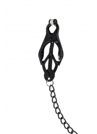 Зажимы на соски Darkside с цепочкой - Lola Games - купить с доставкой в Перми