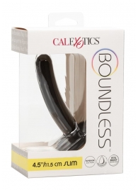 Черный анальный стимулятор Boundless 4.5” Slim Probe - 11,5 см. - California Exotic Novelties - купить с доставкой в Перми