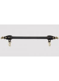 Черная распорка для ног Bound to You Faux Leather Spreader Bar - 50,8 см. - Fifty Shades of Grey - купить с доставкой в Перми