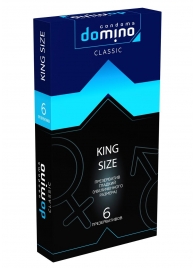 Презервативы увеличенного размера DOMINO Classic King size - 6 шт. - Domino - купить с доставкой в Перми