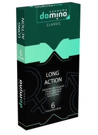 Презервативы с пролонгирующим эффектом DOMINO Classic Long action - 6 шт. - Domino - купить с доставкой в Перми