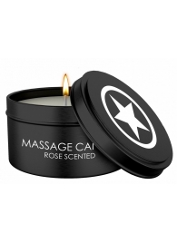 Массажная свеча с ароматом розы Massage Candle - Shots Media BV - купить с доставкой в Перми