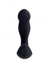 Черный вибростимулятор простаты Mounto с пультом ДУ - 12,5 см. - Erotist Adult Toys - в Перми купить с доставкой