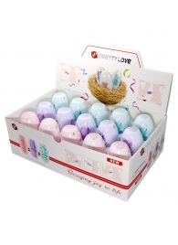 Набор из 15 мини-мастурбаторов Fantastic Egg Hard Boiled - Baile - в Перми купить с доставкой