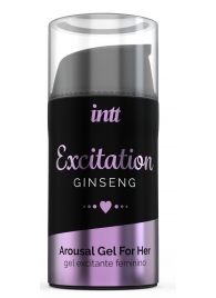 Женский возбуждающий интимный гель Excitation Ginseng - 15 мл. - INTT - купить с доставкой в Перми