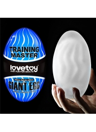 Мастурбатор-яйцо Giant Egg Climax Spirals Edition - Lovetoy - в Перми купить с доставкой