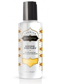 Гель-лубрикант на водной основе Divine Nectars Vanilla с ароматом ванили - 150 мл. - Kama Sutra - купить с доставкой в Перми