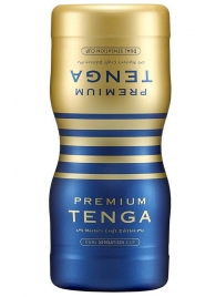 Мастурбатор TENGA Premium Dual Sensation Cup - Tenga - в Перми купить с доставкой