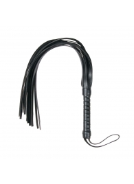 Черный флоггер Flogger Whip - 46 см. - Easy toys - купить с доставкой в Перми