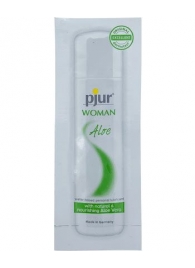 Лубрикант на водной основе pjur WOMAN Aloe - 2 мл. - Pjur - купить с доставкой в Перми