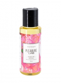 Массажное масло Pleasure Lab Delicate с ароматом пиона и пачули - 50 мл. - Pleasure Lab - купить с доставкой в Перми