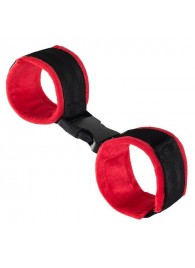 Красно-черные велюровые оковы Anonymo - ToyFa - купить с доставкой в Перми