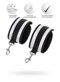 Серебристо-черные оковы Anonymo - ToyFa - купить с доставкой в Перми