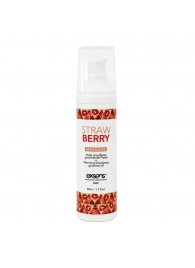 Разогревающее массажное масло  с ароматом клубники Gourmet Strawberry - 50 мл. - Exsens - купить с доставкой в Перми