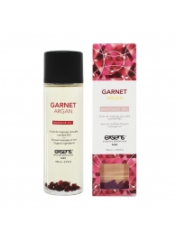 Органическое массажное масло GARNET ARGAN - 100 мл. - Exsens - купить с доставкой в Перми