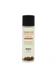 Органическое массажное масло TIGER EYE MACADAMIA - 100 мл. - Exsens - купить с доставкой в Перми