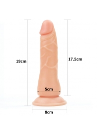 Женский страпон Easy Strapon Set 7.5 - 19 см. - Lovetoy - купить с доставкой в Перми