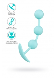 Мятные анальные шарики на сцепке Triplex - 15 см. - ToyFa
