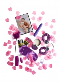 Эротический набор FANTASTIC PURPLE SEX TOY KIT - Toy Joy - купить с доставкой в Перми