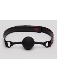Кляп-шар на двусторонних ремешках Reversible Silicone Ball Gag - Fifty Shades of Grey - купить с доставкой в Перми