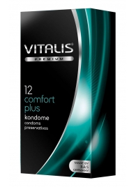 Контурные презервативы VITALIS PREMIUM comfort plus - 12 шт. - Vitalis - купить с доставкой в Перми