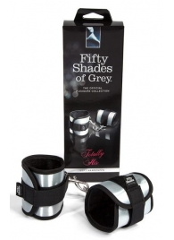 Серо-черные наручники Totally His - Fifty Shades of Grey - купить с доставкой в Перми