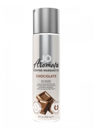 Массажное масло JO Aromatix Massage Oil Chocolate с ароматом шоколада - 120 мл. - System JO - купить с доставкой в Перми