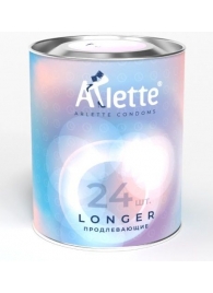 Презервативы Arlette Longer с продлевающим эффектом - 24 шт. - Arlette - купить с доставкой в Перми