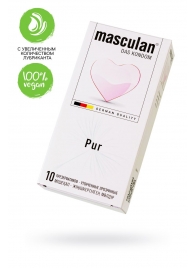 Супертонкие презервативы Masculan Pur - 10 шт. - Masculan - купить с доставкой в Перми