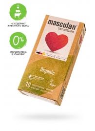 Экологически чистые презервативы Masculan Organic - 10 шт. - Masculan - купить с доставкой в Перми